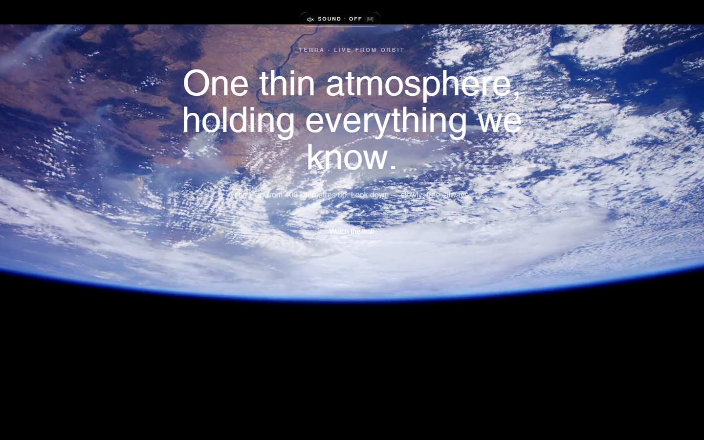 TERRA live from orbit